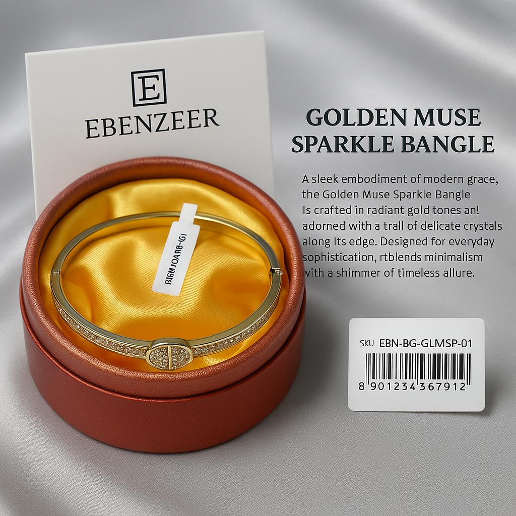 Golden Muse Sparkle Bangle