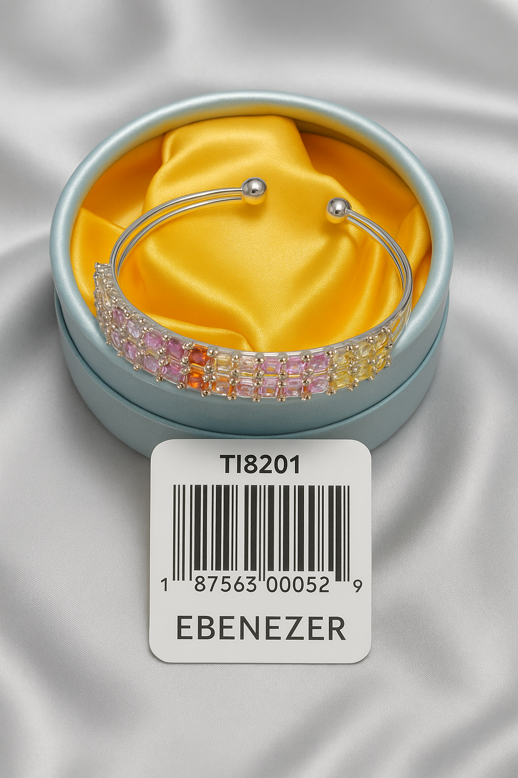 Vibrant Cubic Zirconia Bracelet